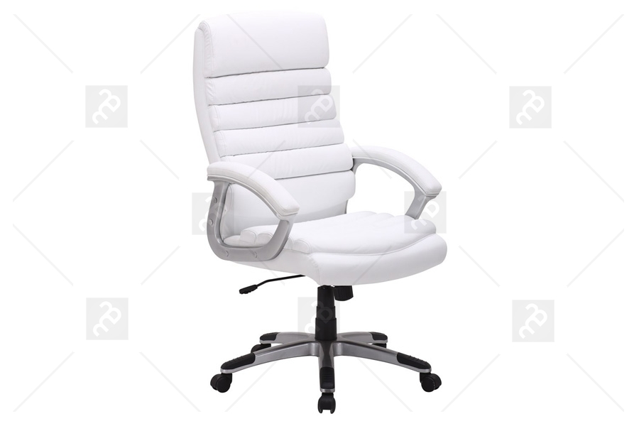 Ekskluzywne fotele ergonomiczne od Meble-Bogart w kolorze bieli