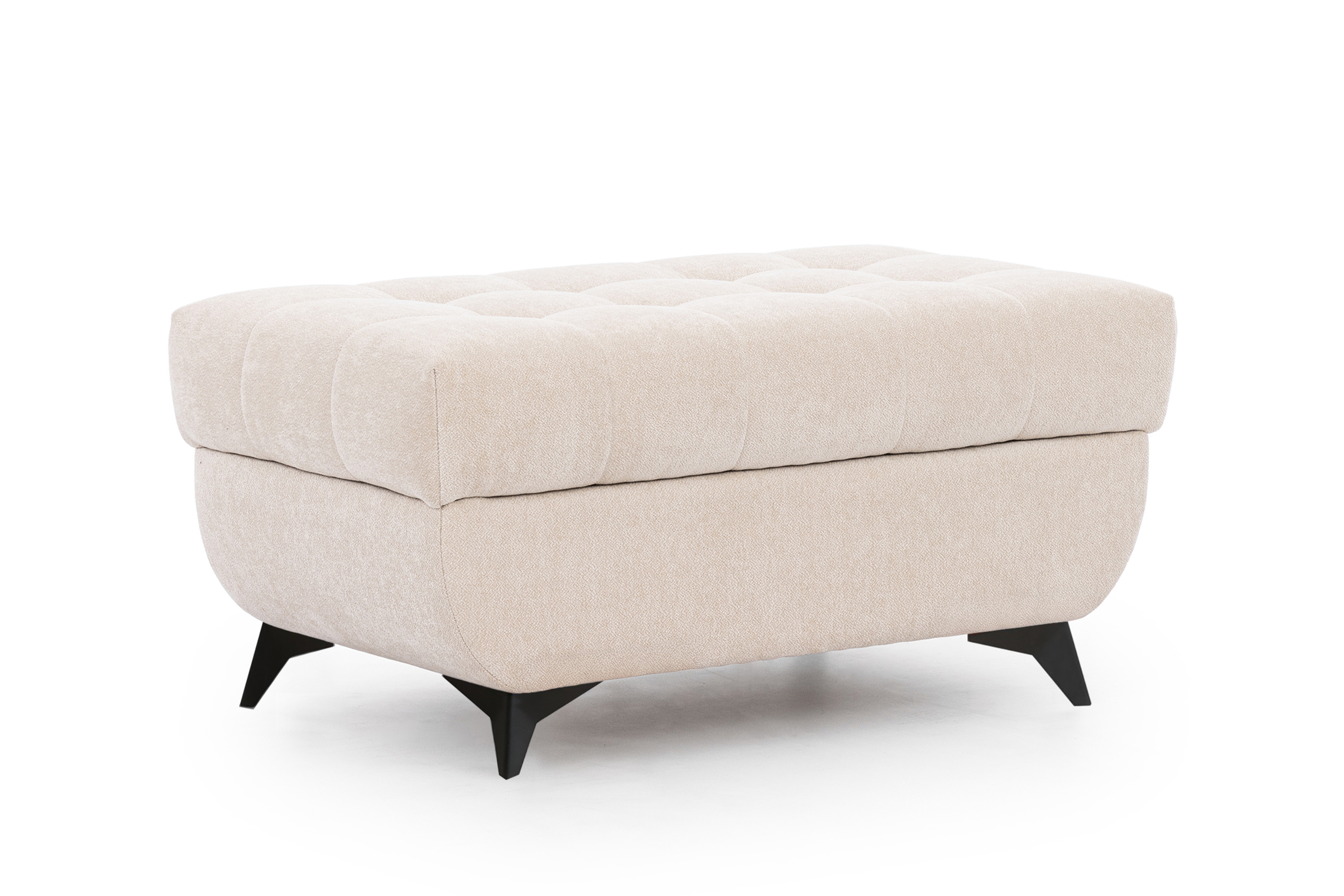 Čalouněný taburet Dragonis s úložným prostorem