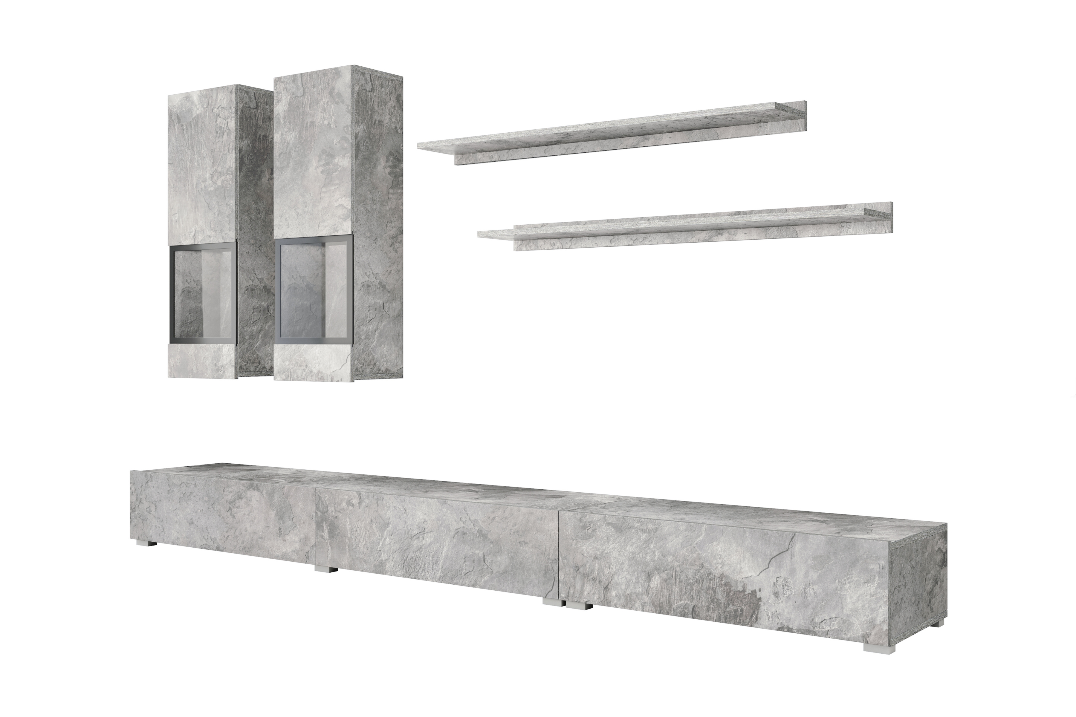 světlý beton