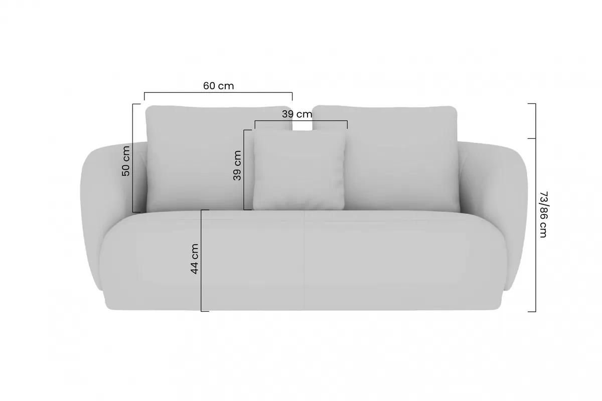 Pohovka Finezal dvoumístná - Cremona 02