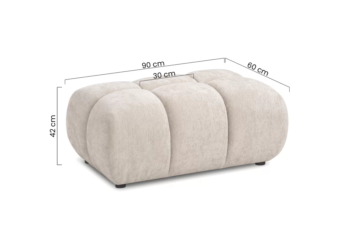 Taburet čalouněná Lutario Mini - Vibe 06