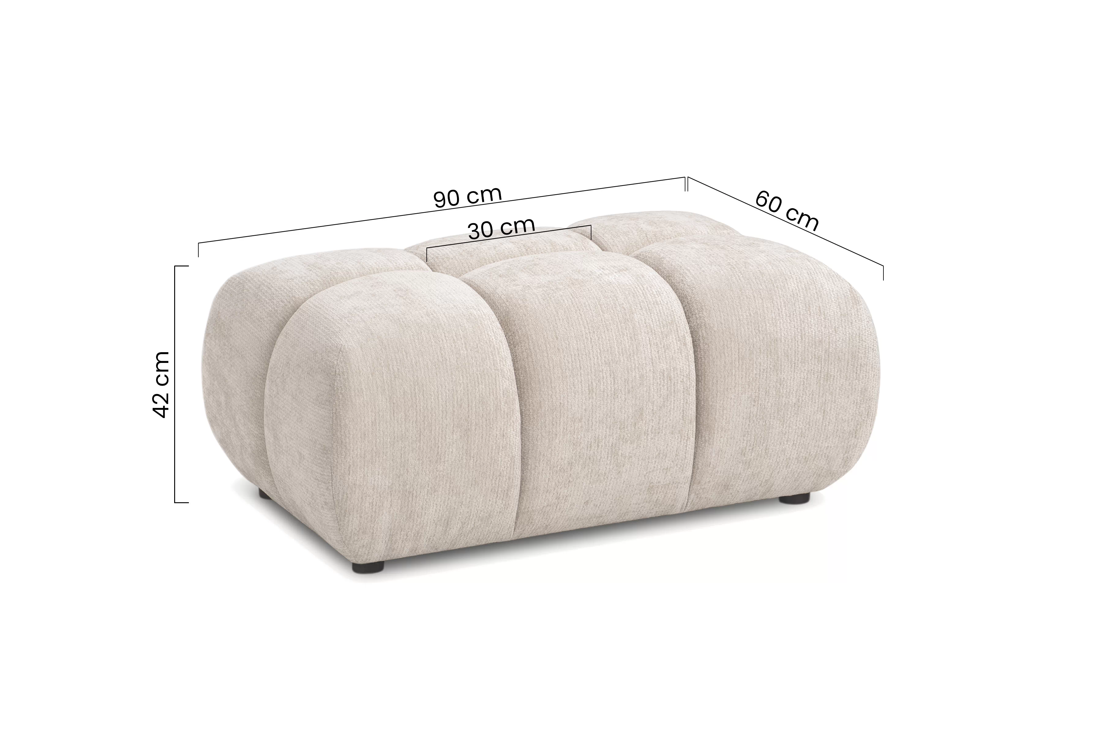 Taburet čalouněná Lutario Mini