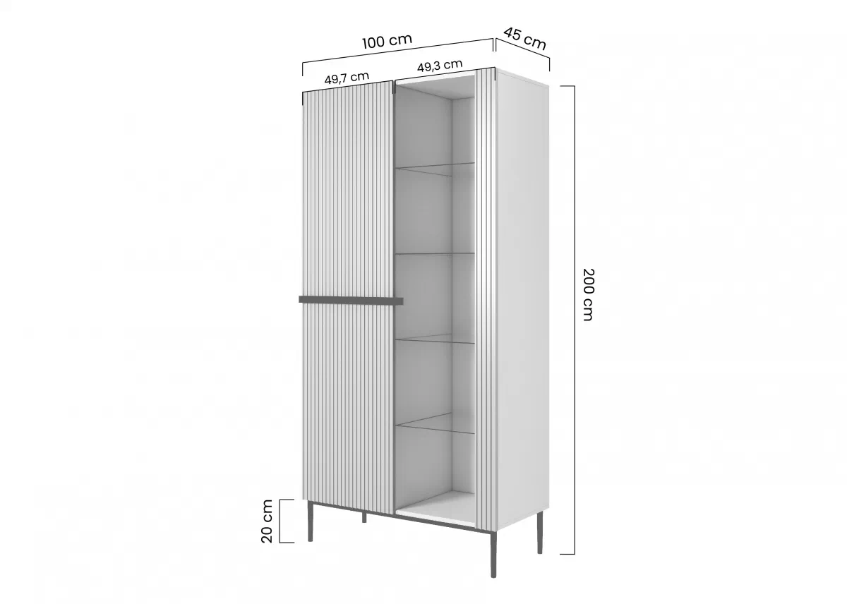 Vitrína do obývacího pokoje